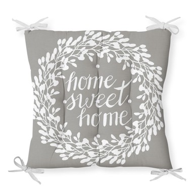 MINIMALIST CUSHION COVERS Jastuk za stolicu Gray Sweet Home, 40x40 cm