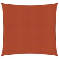 Jedro za zaštitu od sunca 160 g/m² 6 x 6 m HDPE, terakota