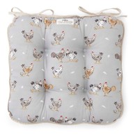 COOKSMART ® Pamučan jastuk za sjedenje, 36x34 cm Hen House