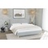 ROPEZ Tapecirani krevet Tina 90x200 cm s podnicom, sivi