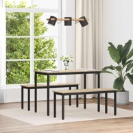 Klupa 110 x 35 x 45 cm, konstruirano drvo, Sonoma hrast