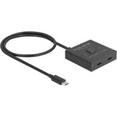 DELOCK Razdjelnik, USB-C 2-1 switch, 8K, dvosmjerni