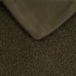  CASA SELECCIÓN Zelena deka od sherpa flisa, 130x160 cm, Sherpa Bouclé