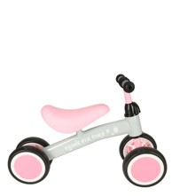 TRIKE FIX Bicikl bez pedala s 4 kotača, Tiny, ružičasti