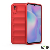 Silikonska Wave maskica za Xiaomi Redmi 9A Crvena