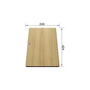 BLANCO Daska za Subline Andano Mevit XL 6 S Pleon 424 x 240 mm, drvo