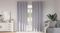 Zavjese za zamračivanje 245x140 cm 2kom, sive