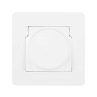 SELENE Utičnica PODŽBUKNA, s poklopcem, bijela