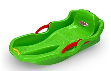 JAMARA Snow Play Bob Comfort Ride-on, zeleni