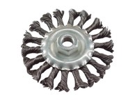 EXTOL CRAFT Rotacijska četka 17025, radijalna pletena, 115 mm, valovita žica 0,5 mm, M14x2
