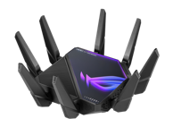 ASUS Router ROG Rapture GT-AXE16000, crni