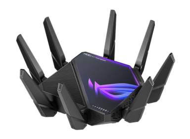 ASUS Router ROG Rapture GT-AXE16000, crni