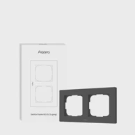 AQARA Okvir za prekidača H2 dvojni, sivi
