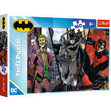 TREFL Puzzle Batman spreman za akciju, 160 dijelova, 15425