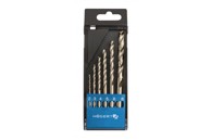 Set svrdla za metal (6 kom), 2 / 3 / 4 / 5 / 6 / 8 mm + čelik