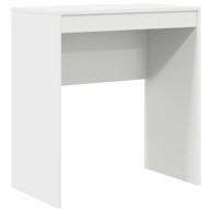 Radni stol čvrsto drvo 70x40x76 cm, bijeli