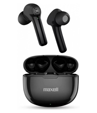 MAXELL Bežične slušalice Dynamic+ s kućištem za punjenje, Bluetooth, crne