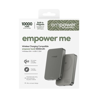 PANZERGLASS Power bank Empower 10000 mAh, titan