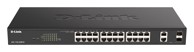 D-LINK Switch DGS-1100-26MPV2, 26-Port, Gigabit Ethernet, PoE+, RJ45/SFP