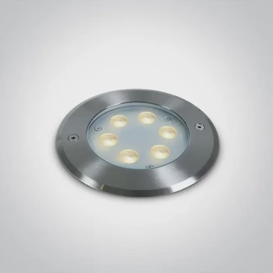 ONE LIGHT Ugradbena vanjska podna svjetiljka led6x1w cw ss316 ip68 24v dm69066b/c