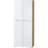 GERMANIA Bijeli ormar u dekoru hrasta 80x196 cm Monteria