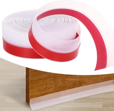 NIKCORP Samoljepljiva silikonska brtva za vrata i prozore 3,5 cm × 8 m, prozirna