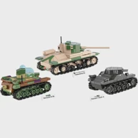 COBI Renault R35 Valentine IX Panzer I, 1:48 