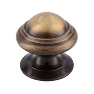 SIRO Ručka za namještaj okrugla antik mesing 25ms