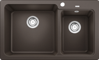 BLANCO Sudoper NAYA 8 SILGRANIT, kava