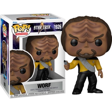 FUNKO POP Figura, Star Trek Worf, 9 cm