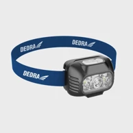 LED Naglavna svjetiljka, 650 lm, bijelo i crveno svjetlo, baterija 1800 mAh