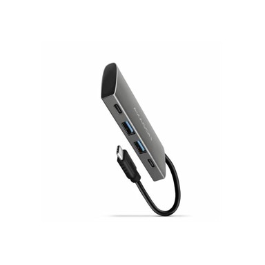 AXAGON USB HUB HMC-4G2, 2x USB-A, 2x USB-C