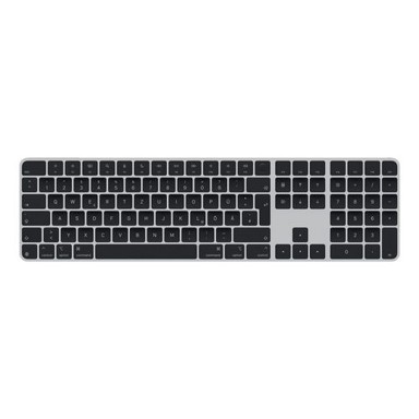 APPLE MAGIC Tipkovnica, Universal USB + Bluetooth, QWERTZ, German, crna