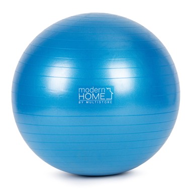 MODERNHOME Fitness lopta, 65 cm, plava, s pumpom
