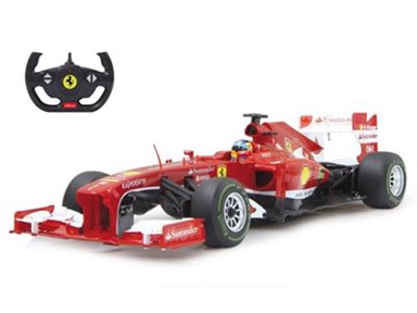 JAMARA Auto na daljinsko upravljanje Ferrari F1, crveni, 1:12