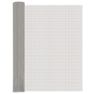 Mrežna tkanina 80 x 1000 cm, 8 Mesh, nehrđajući čelik 201, srebrna
