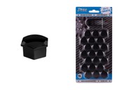 Poklopci vijaka kotača crni 19 mm, crna
