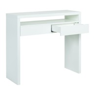 Radni stol s pločom na izvlačenje konzola Mel  