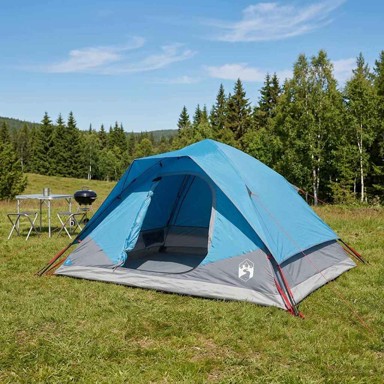 Instant šator plavi 305 × 215 × 140 cm, poliester i čelik
