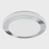 EGLO Plafonjera Carpi 95283, LED 16 W, 1500 lm, IP44, PROM 385, krom i bijela
