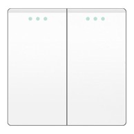 Modul za dvostruko tipkalo, bijeli