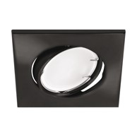 Ukrasni prsten podesivi kvadrat Bono GU10/MR16, IP20, crni