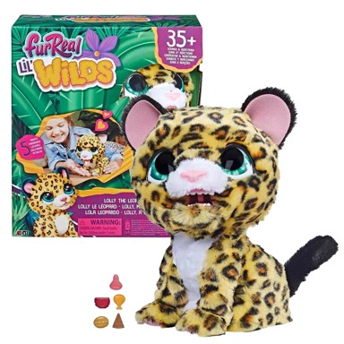 FURREAL Plišani leopard Lil Wilds, žuta i smeđa