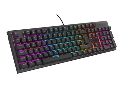 GENESIS Tipkovnica NKG-2179 Gaming USB QWERTZ njemačka crna