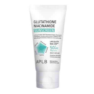 APLB Krema za sunčanje Glutathione Niacinamide Sunscreen SPF50+ PA++++ 40 ml