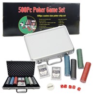 Poker set profesionalni, 500 dijelova, aluminijsko kućište