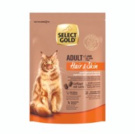 SELECT GOLD Cat Hair&Skin Adult perad s lososom 300 g