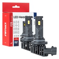 AMIO LED žarulje za prednja svjetla F25 Silver Full CANBUS Series HB3, 6000K