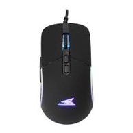 BARACUDA Miš BGM-021 OCTOPUS RGB, optički, 3600dpi, crni