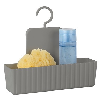 ALLSTAR Kupaonska polica Minas viseća plastična, svjetlo smeđa